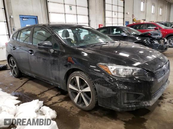 2017 Subaru Impreza Sport with VIN 4S3GTAK68H3753458, listed as a Copart auction lot 39447303 with 71,324 mi miles. Bid and sale history available at carsss.com. Image 4.