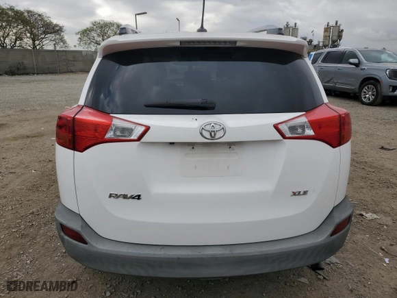 2015 Toyota RAV4 XLE with VIN 2T3WFREV6FW197553, listed as a Copart auction lot 53056415 with 157,169 mi miles and Salvage Title. Bid and sale history available at carsss.com. Image 6.