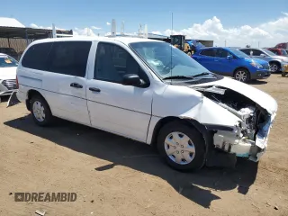1998 Ford Windstar Cargo with VIN 2FTZA5442WBD44399, listed as a Copart auction lot 61868834 with 118,444 mi miles and Non Repairable. Bid and sale history available at carsss.com. Image 4.