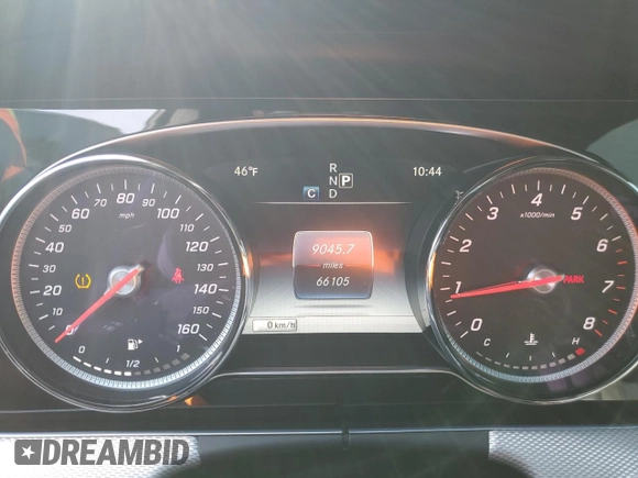 2017 Mercedes-Benz E-Class E 300 Luxury with VIN WDDZF4KBXHA031862, listed as a Copart auction lot 46179415 with 66,105 mi miles and Salvage Title. Bid and sale history available at carsss.com. Image 9.