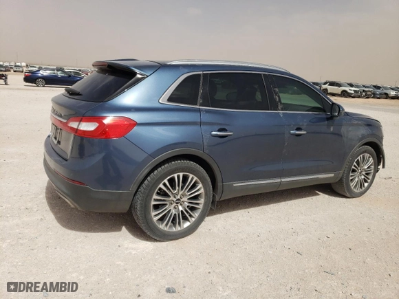2018 Lincoln MKX Reserve with VIN 2LMPJ6LR8JBL37458, listed as a Copart auction lot 47590475 with 78,446 mi miles and Salvage Title. Bid and sale history available at carsss.com. Image 3.