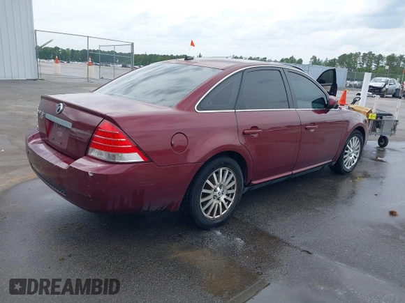 2007 Mercury Montego Premier with VIN 1MEHM42177G614595, listed as a IAAI auction lot 42097908 with 171,191 mi miles and . Bid and sale history available at DreamBid. Image 4.