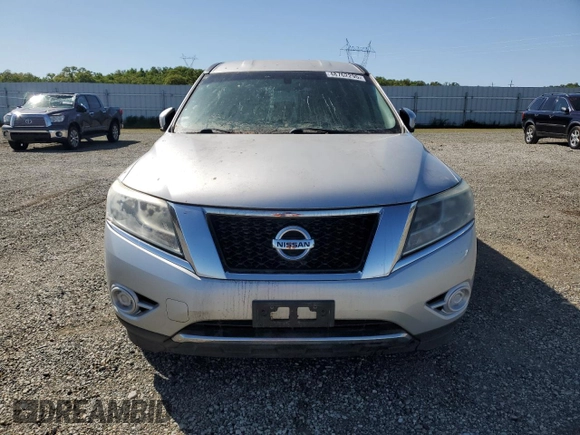 2014 Nissan Pathfinder S with VIN 5N1AR2MN9EC686469, listed as a Copart auction lot 48762295 with 111,508 mi miles and Salvage Title. Bid and sale history available at carsss.com. Image 5.