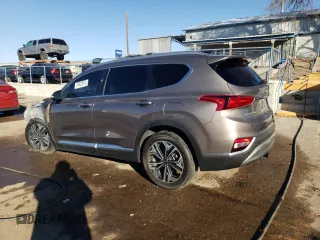 2019 Hyundai Santa Fe Ultimate with VIN 5NMS5CAAXKH078730, listed as a Copart auction lot 87823975 with 0 mi miles and Non Repairable. Bid and sale history available at carsss.com. Image 2.