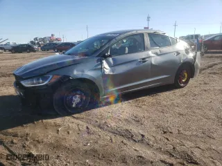 2017 Hyundai Elantra SE with VIN KMHD74LF0HU327891, listed as a Copart auction lot 77912394 with 63,319 mi miles and Salvage Title. Bid and sale history available at carsss.com. Image 1.