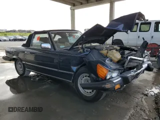 1983 Mercedes-Benz 380 SL with VIN WDBBA45A9DB026619, listed as a Copart auction lot 81116374 with 88,009 mi miles and Salvage Title. Bid and sale history available at carsss.com. Image 4.