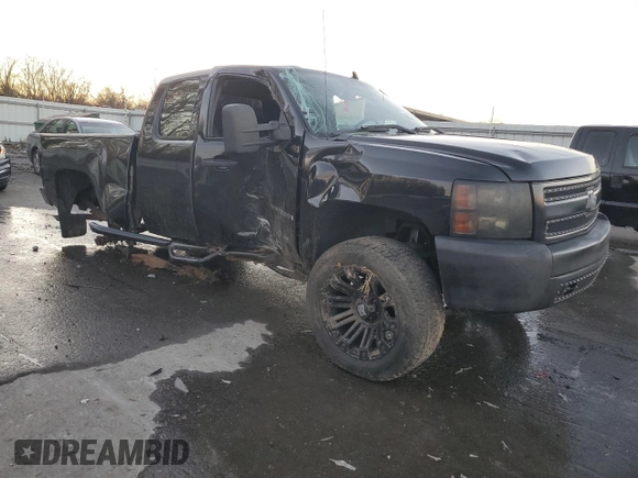 2007 Chevrolet Silverado 1500 Work Truck with VIN 2GCEK19JX71659011, listed as a Copart auction lot 82175134 with 186,503 mi miles and Salvage Title. Bid and sale history available at carsss.com. Image 4.