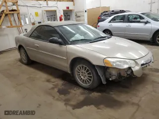 2004 Chrysler Sebring LXi with VIN 1C3EL55RX4N252613, listed as a Copart auction lot 83320874 with 122,642 mi miles and Salvage Title. Bid and sale history available at carsss.com. Image 4.