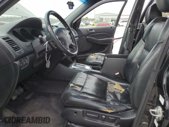 2006 Acura MDX Touring w/Navi with VIN 2HNYD188X6H535715, listed as a Copart auction lot 50459645 with 225,760 mi miles and Salvage Title. Bid and sale history available at carsss.com. Image 7.