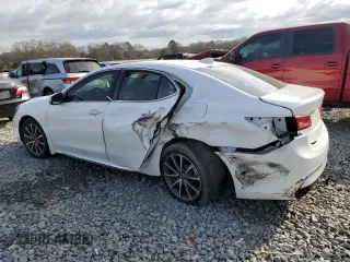 2018 Acura TLX w/Technology Pkg with VIN 19UUB3F55JA000511, listed as a Copart auction lot 47259135 with 48,259 mi miles and Salvage Title. Bid and sale history available at carsss.com. Image 2.