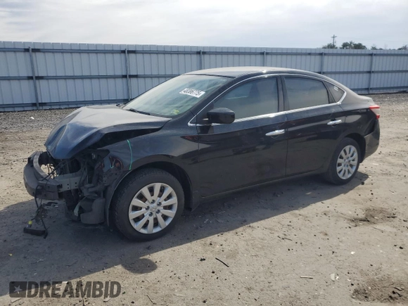 2015 Nissan Sentra SL with VIN 3N1AB7AP3FY346967, listed as a Copart auction lot 48386775 with 154,878 mi miles and Salvage Title. Bid and sale history available at DreamBid. Image 1.