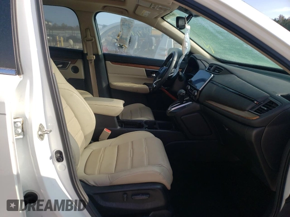2019 Honda CR-V EX-L with VIN 7FARW1H8XKE017791, listed as a Copart auction lot 62668042 with 0 mi miles. Bid and sale history available at carsss.com. Image 5.
