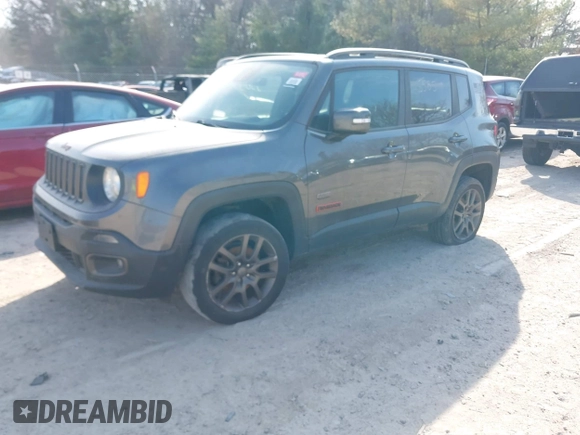 2016 Jeep Renegade Latitude with VIN ZACCJBBT8GPE15701, listed as a IAAI auction lot 41785585 with Not Provided miles. Bid and sale history available at carsss.com. Image 20.