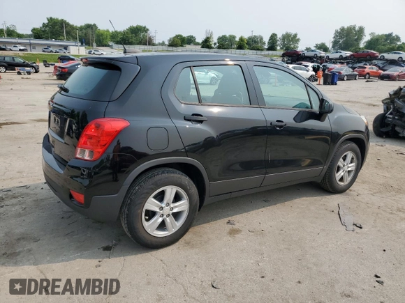 2020 Chevrolet Trax LS with VIN 3GNCJKSB5LL340070, listed as a Copart auction lot 59319985 with 61,209 mi miles and Salvage title. Bid and sale history available at DreamBid. Image 3.