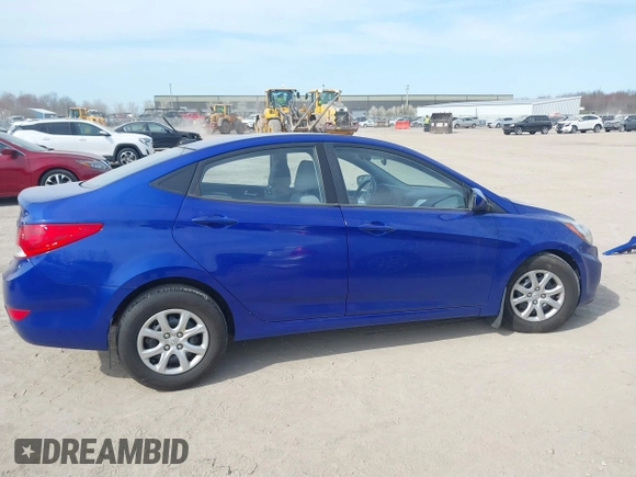 2013 Hyundai Accent GLS with VIN KMHCT4AE2DU553796, listed as a IAAI auction lot 42064167 with 173,799 mi miles. Bid and sale history available at carsss.com. Image 14.