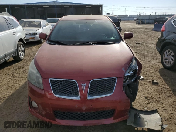 2009 Pontiac Vibe GT with VIN 5Y2SR67059Z419087, listed as a Copart auction lot 73975194 with 178,822 mi miles and Salvage Title. Bid and sale history available at carsss.com. Image 5.