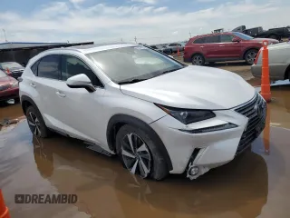 2021 Lexus NX 300 with VIN JTJGARDZ9M5025056, listed as a Copart auction lot 56345215 with 45,476 mi miles and Salvage title. Bid and sale history available at DreamBid. Image 4.