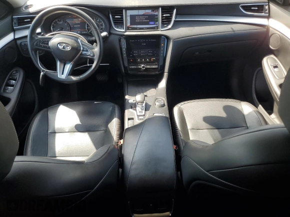 2019 Infiniti QX50 Essential with VIN 3PCAJ5M18KF127262, listed as a Copart auction lot 60551915 with 50,048 mi miles and Salvage title. Bid and sale history available at DreamBid. Image 8.