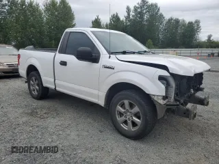 2018 Ford F-150 XL with VIN 1FTMF1CB5JKE71859, listed as a Copart auction lot 59614905 with 112,757 mi miles and Salvage title. Bid and sale history available at DreamBid. Image 4.
