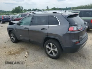 2019 Jeep Cherokee Limited with VIN 1C4PJMDN6KD117182, listed as a Copart auction lot 59202265 with 91,279 mi miles and Non repairable. Bid and sale history available at DreamBid. Image 2.