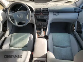 2003 Mercedes-Benz C 240 with VIN WDBRF61JX3A513527, listed as a Copart auction lot 49860405 with 95,524 mi miles and Salvage title. Bid and sale history available at DreamBid. Image 8.