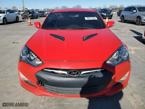 2015 Hyundai Genesis Coupe 3.8L Ultimate with VIN KMHHU6KJ4FU123152, listed as a Copart auction lot 86917254 with 104,173 mi miles and Salvage Title. Bid and sale history available at carsss.com. Image 5.