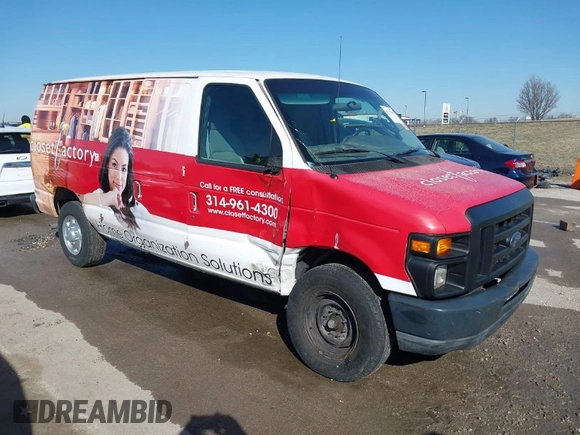 2010 Ford Econoline Cargo Commercial with VIN 1FTNE2EW0ADA04821, listed as a IAAI auction lot 41707886 with 162,929 mi miles and . Bid and sale history available at DreamBid. Image 1.