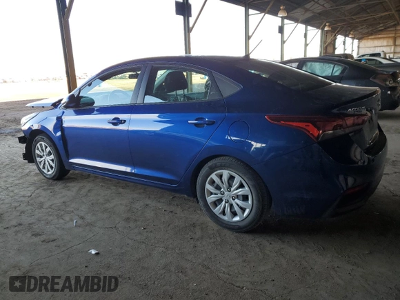 2021 Hyundai Accent SE with VIN 3KPC24A60ME139396, listed as a Copart auction lot 50195905 with 84,216 mi miles and Salvage Title. Bid and sale history available at carsss.com. Image 2.