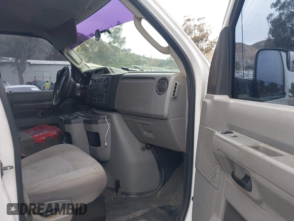 2012 Ford Econoline Cargo Commercial with VIN 1FTNE1EW6CDA42261, listed as a IAAI auction lot 41750879 with 249,408 mi miles and . Bid and sale history available at carsss.com. Image 5.