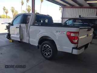 2023 Ford F-150 XL with VIN 1FTEX1CP1PKE18310, listed as a IAAI auction lot 42337133 with 26,931 mi miles and . Bid and sale history available at DreamBid. Image 3.