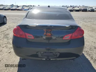 2007 Infiniti G35 Journey with VIN JNKBV61E37M723625, listed as a Copart auction lot 75661494 with 166,448 mi miles and Salvage Title. Bid and sale history available at DreamBid. Image 6.