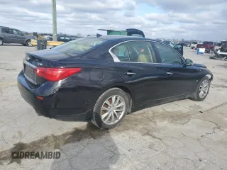 2015 Infiniti Q50 Premium z VIN JN1BV7ARXFM418246, wystawiony jako Copart lot #44890175 z przebiegiem 144 269 mil mil oraz Szkody całkowita. Historia ofert i sprzedaży dostępna na DreamBid. Obrazek 3.