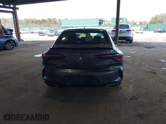 2022 Acura TLX w/A-Spec Package with VIN 19UUB6F51NA001968, listed as a IAAI auction lot 41797078 with 35,765 mi miles and . Bid and sale history available at DreamBid. Image 17.