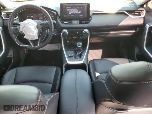 2022 Toyota RAV4 Hybrid XLE Premium with VIN JTMB6RFV1ND521761, listed as a Copart auction lot 52150265 with 46,391 mi miles and Salvage title. Bid and sale history available at DreamBid. Image 8.