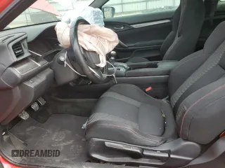 2018 Honda Civic Si z VIN 2HGFC3A55JH758461, wystawiony jako Copart lot #59638025 z przebiegiem 144 673 mil mil oraz Szkoda całkowita • Salvage title. Historia ofert i sprzedaży dostępna na DreamBid. Obrazek 7.