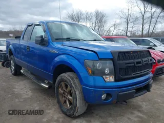 2009 Ford F-150 STX with VIN 1FTRX14WX9FB42387, listed as a IAAI auction lot 41972784 with 212,781 mi miles. Bid and sale history available at carsss.com. Image 1.