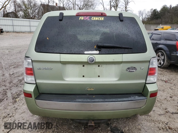 2008 Mercury Mariner with VIN 4M2CU81188KJ20405, listed as a Copart auction lot 78945674 with 199,001 mi miles and Non Repairable. Bid and sale history available at carsss.com. Image 6.