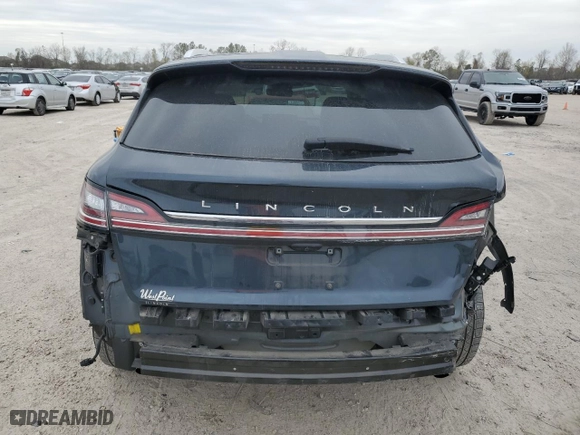 2023 Lincoln Nautilus Standard with VIN 2LMPJ6J90PBL18012, listed as a Copart auction lot 87693635 with 15,510 mi miles and Salvage Title. Bid and sale history available at carsss.com. Image 6.