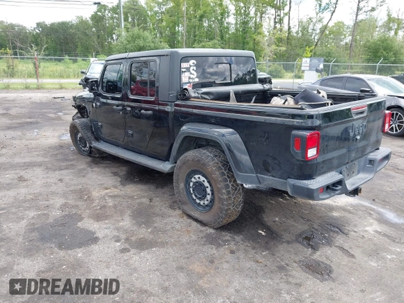 2021 Jeep Gladiator Sport S with VIN 1C6JJTAM3ML546307, listed as a IAAI auction lot 42635138 with Not provided miles and . Bid and sale history available at DreamBid. Image 3.