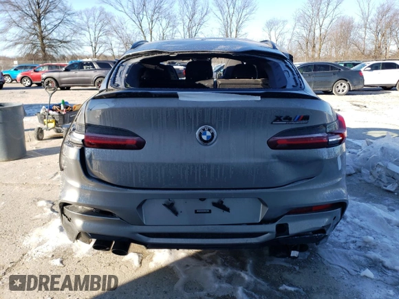 2020 BMW X4 M Competition z VIN 5YMUJ0C02LLU67361, wystawiony jako Copart lot #89073305 z przebiegiem Nie podano mil oraz Nie do naprawy • Non repairable. Historia ofert i sprzedaży dostępna na DreamBid. Obrazek 6.