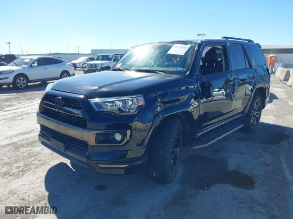 2019 Toyota 4Runner SR5 with VIN JTEZU5JR7K5209324, listed as a IAAI auction lot 41372044 with 50,040 mi miles. Bid and sale history available at carsss.com. Image 2.