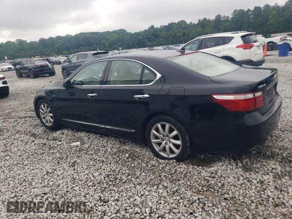 2008 Lexus LS 460 z VIN JTHBL46F885059667, wystawiony jako Copart lot #58533145 z przebiegiem 261 040 mil mil oraz Szkoda całkowita • Salvage title. Historia ofert i sprzedaży dostępna na DreamBid. Obrazek 2.