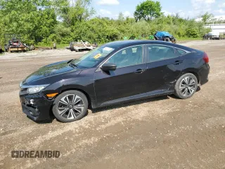 2016 Honda Civic EX-L z VIN 19XFC1F70GE002599, wystawiony jako Copart lot #60424185 z przebiegiem 113 707 mil mil oraz Szkoda całkowita • Salvage title. Historia ofert i sprzedaży dostępna na DreamBid. Obrazek 1.