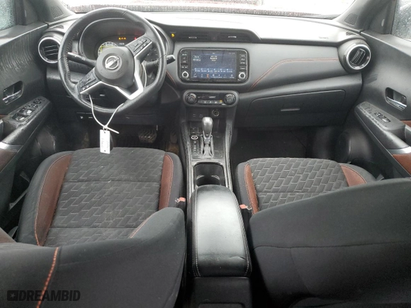 2022 Nissan Kicks SR with VIN 3N1CP5DV9NL495954, listed as a Copart auction lot 48187415 with 58,395 mi miles and Salvage Title. Bid and sale history available at carsss.com. Image 8.