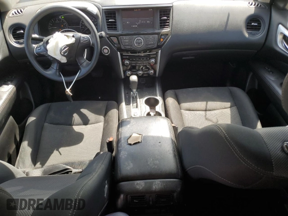 2019 Nissan Pathfinder SL with VIN 5N1DR2MM7KC642471, listed as a Copart auction lot 53975115 with 155,887 mi miles and Salvage title. Bid and sale history available at DreamBid. Image 8.