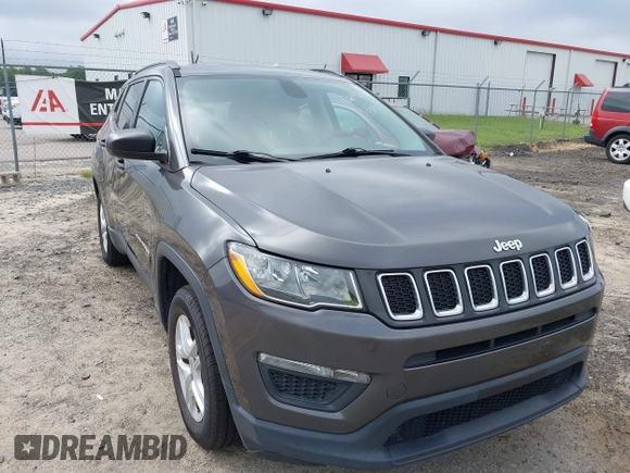 2018 Jeep Compass Sport с VIN 3C4NJCABXJT271687, выставлен на аукционе IAAI как лот 42644247 с пробегом 124 233 миль миль и . История ставок и продаж доступна на DreamBid. Изображение 19.