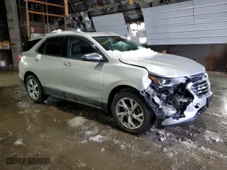 2018 Chevrolet Equinox Premier with VIN 2GNAXVEV7J6189280, listed as a Copart auction lot 44496315 with 52,293 mi miles and Salvage Title. Bid and sale history available at carsss.com. Image 4.