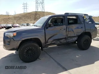 2022 Toyota 4Runner TRD Off Road with VIN JTEPU5JR8N6007193, listed as a Copart auction lot 52099835 with Not provided miles and Salvage title. Bid and sale history available at DreamBid. Image 1.