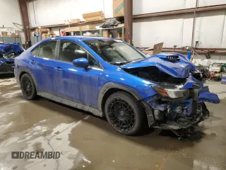2022 Subaru WRX Premium with VIN JF1VBAH60N8026806, listed as a Copart auction lot 84015484 with 56,833 mi miles and Salvage Title. Bid and sale history available at carsss.com. Image 4.