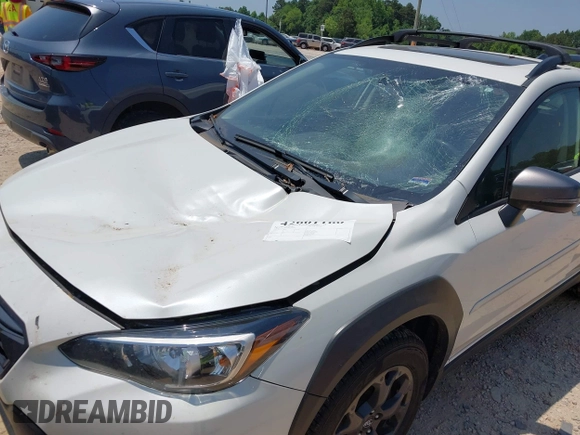 2021 Subaru Crosstrek Special Sports with VIN JF2GTHSC0MH655392, listed as a IAAI auction lot 42601160 with 93,385 mi miles and . Bid and sale history available at DreamBid. Image 6.